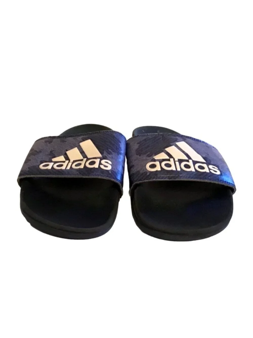 ADIDAS- SLIP-ON BLUE SIZE 8